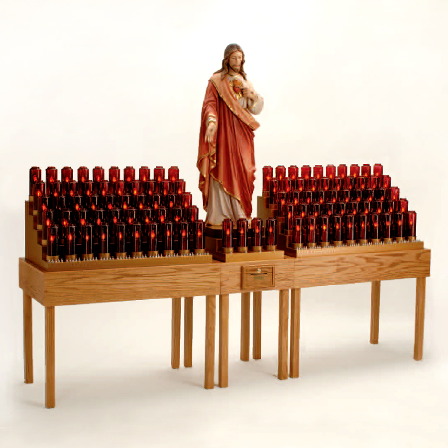 Church Sanctuary Electric/Electronic Candle Votive Light Stand St