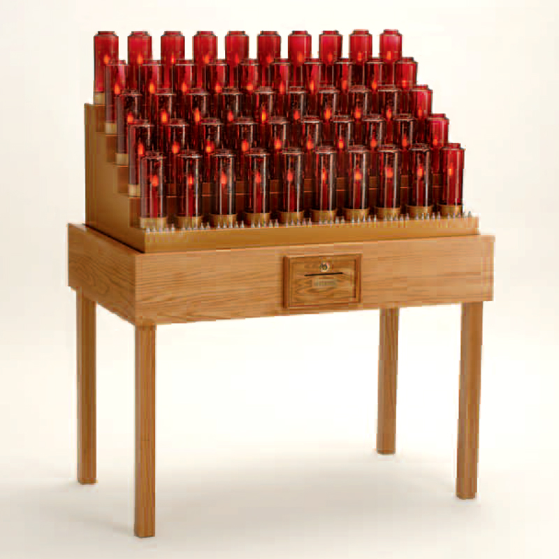 Church Sanctuary Electric/Electronic Candle Votive Light Stand St