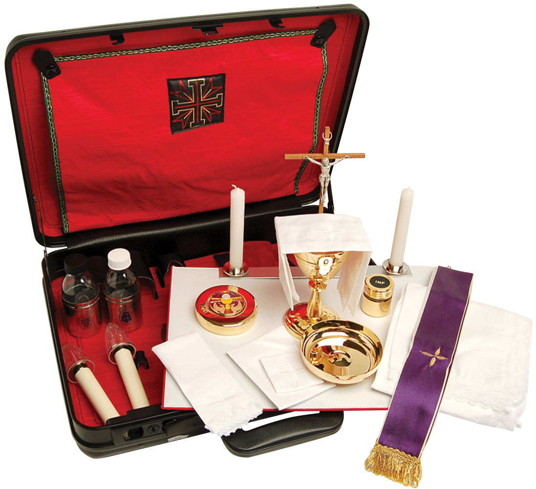 Traveling/Portable Communion Home Mass Kit St. Andrew's Book, Gift