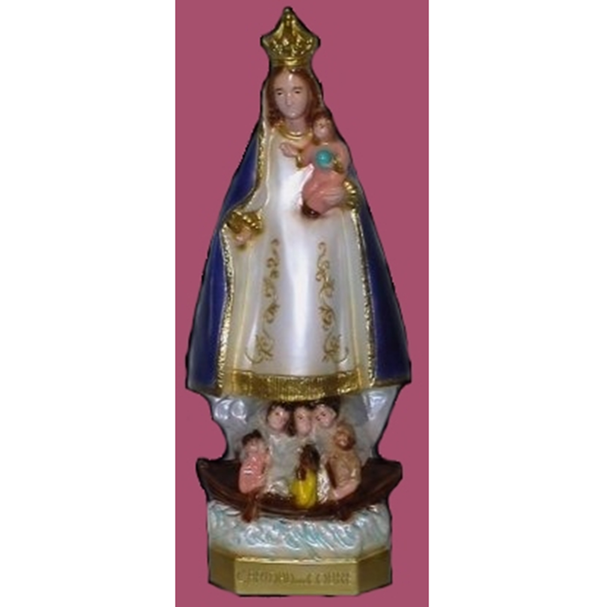 Our Lady Of Charity Statue in PolyVinyl Resin St. Andrew's Book