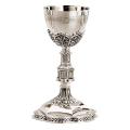  Gothic Filigree Chalice & Dish Paten 