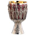  Christ & Apostles Motif Chalice & Bowl Paten 