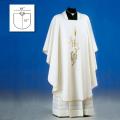  Grapes & Wheat Chasuble/Dalmatic in Misto Lana Fabric 