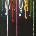  157-0 - Thin Rope Cincture - 375 cm (147") - Hand Made Knot - 8 Colors 