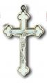  LUMINOUS BUDDED INLAY CLOVERLEAF CRUCIFIX (6 PC) 