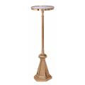  Flower Stand | 12" | Bronze Or Brass | Adjustable | Hexagonal Base 