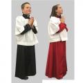  Acolyte/Altar Server Cassocks in Red or Black 