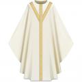  Ecru "Assisi" Chasuble - Orphrey - Elias Fabric 