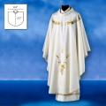  Grapes & Wheat Chasuble/Dalmatic in Misto Lana Fabric 