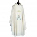  Marian Chasuble/Dalmatic in Linea Style Fabric 