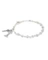  FIRST COMMUNION CRYSTAL ROSARY BRACELET 