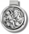  ST. CHRISTOPHER PEWTER AUTO VISOR CLIP (3 PC) 