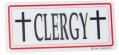  Clergy/Emergency Sign (12 pc) 