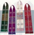  Crosses Clergy Overlay Stole 