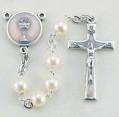  WHITE FIRST COMMUNION ROSARY 