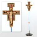  Risen Christ Standing Floor Processional San Damiano Cross/Crucifix 