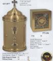  Combination Finish Bronze "Chalice" Tabernacle: 4277 Style - Without Dome 