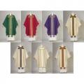  Chasuble - Hannah 485 Series in Opus or Europa Fabric: Plain Neck 