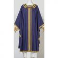  Chasuble - Assisi Series in Opus or Europa Fabric: Plain Neck 