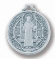  ST. BENEDICT ANTIQUE SILVER JUBILEE MEDAL (10 PC) 