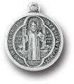  ST. BENEDICT OXIDIZED MEDAL (25 PC) 