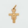  10k Gold Small Saint Damian Crucifix 