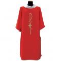  Chi Rho Chasuble/Dalmatic in Linea Style Fabric 