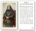  "Prayer to St. Frances Xavier Cabrini" Prayer/Holy Card (Paper/100) 