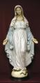  Our Lady of Grace Statue in Alabaster w/Wood Base, 36""H 