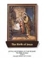  Set of Joyful Mysteries of the Rosary Reliefs w/Frames & Lettering in Fiberglass 