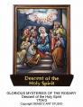  Set of Glorious Mysteries of the Rosary Reliefs in Fiberglass 