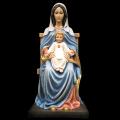  Our Lady of Divine Love w/Child Statue in Wood (Custom) 