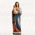  Our Lady w/Child Statue in Linden Wood, 48" & 60"H 