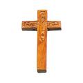  5 3/4" Carved Wood Crucifix 