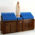  Votive Candle Light Stand w/Cabinet for Statue Area - 104 Lite 