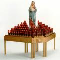  Electric Candle Votive Light Stand for Statue - 84 Lite 