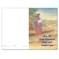  "Good Shepherd..." Sympathy/Deceased Mass Card - Oil Painting 