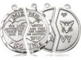  Miz Pah Coin/Navy Neck Medal/Pendant Only 