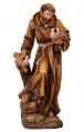  St. Francis of Assisi Statue in Maple or Linden Wood, 5.5" - 71"H 