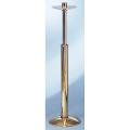  Processional Candlestick | 44" | Bronze Or Brass | Round Base | 1-1/2" Socket 