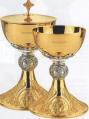  Annunciation, Last Supper, Crucifixion & Resurrection Motif Chalice Only 