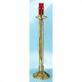  Floor Sanctuary Lamp | 44" | Bronze Or Brass | Round Column & Base 