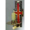  Consecration Candleholder | 4" x 11" | Bronze Or Brass | 1-1/2" Socket 
