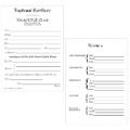 Pad of Baptismal Forms Certificates (pad/50) 