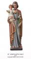  St. Joseph w/Child Jesus Statue in Fiberglass, 24" - 60"H 
