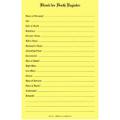  Register Blanks for Death (pad/50) 