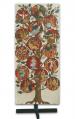  White Ambo/Lectern Cover - "History of the Church" - Gobelin Fabric 