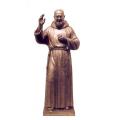  St. Padre Pio Statue - Bronze Metal (Custom) 