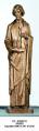 St. Joseph the Worker Statue - Bronze Metal (Custom) 
