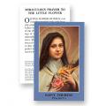  "Miraculous Prayer to the Little Flower" Prayer/Holy Card (Paper/100) 